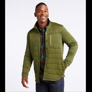 NWOT L.L.BEAN TRAVERSE STRETCH PRIMA LOFT SHIRT JACKET